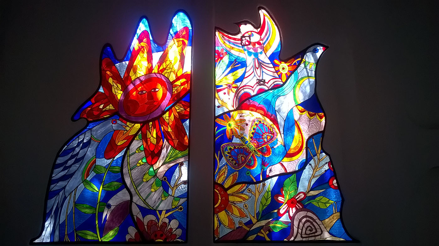 Carlos Paez Vilaró Vitrales Uruguay Argentina Stained Glass Art Milos Deretich