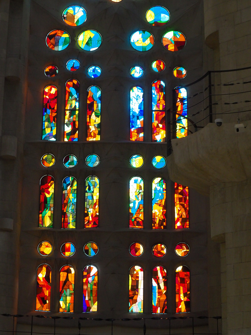 vitrales de la Sagrada Familia de Barcelona Joan Vila Grau Gaudi