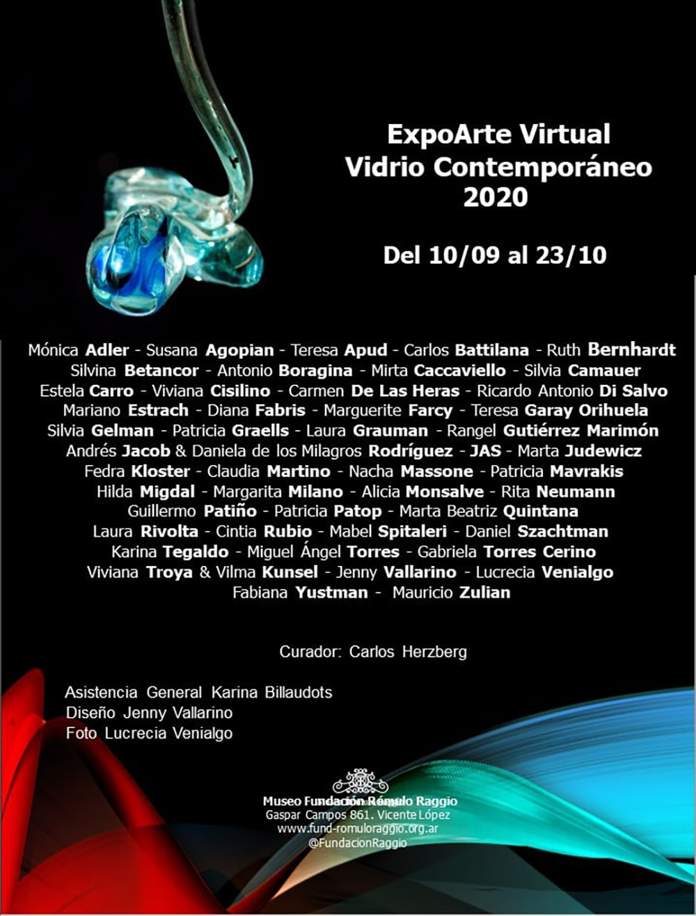 ExpoArte Virtual Vidrio Contemporáneo 2020