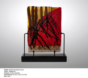 Exposición “Manglares: barrera y libertad” de Maricel Alvarado Costa Rica Arte en Vidrio Objetos con Vidrio