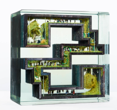 Dustin Yellin Glass Artist Objetos con Vidrio 2022IYOG