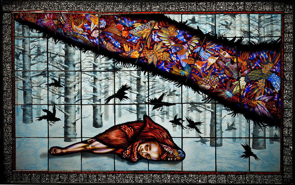 Judith Schaechter Stained Glass ARCOVE Objetos con Vidrio