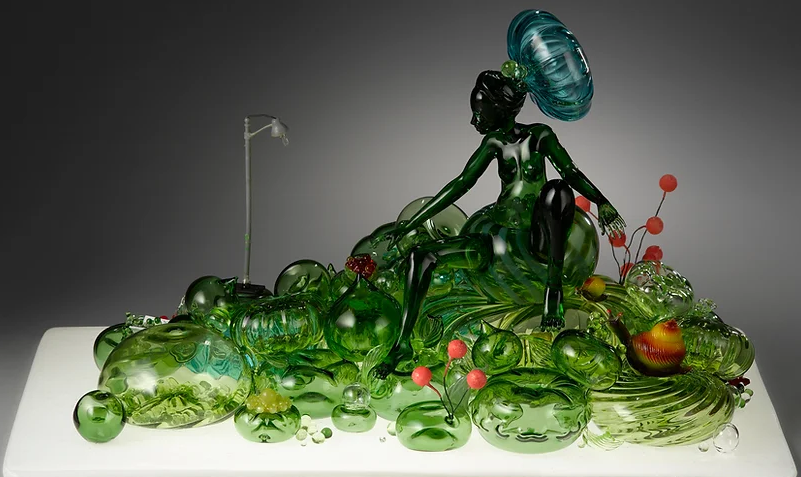 Carmen Lozar Glass Artist Objetos con Vidrio 2022IYOG