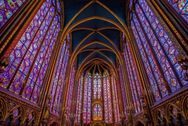 La Sainte Chapelle de París Objetos con Vidrio