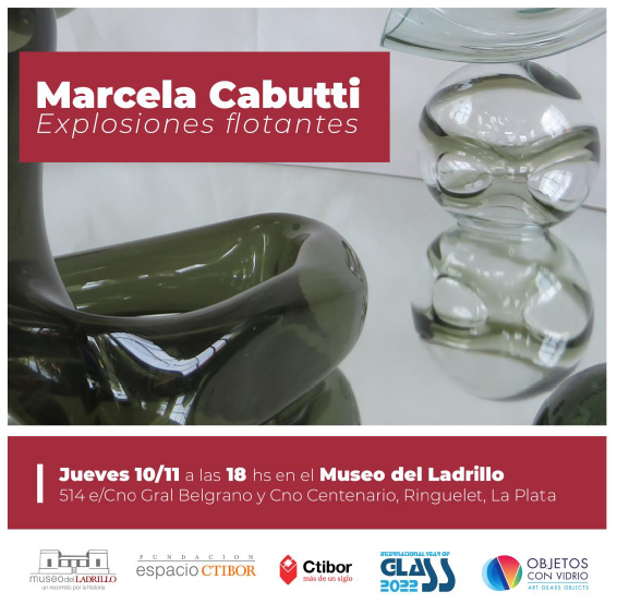 Marcela Cabutti Objetos con Vidrio 2022IYOG