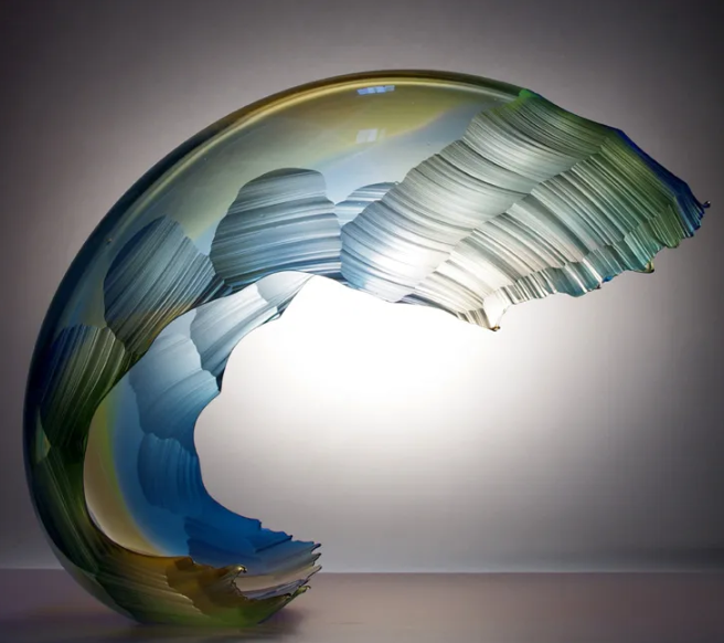 Graham Muir Glass Artist Objetos con Vidrio