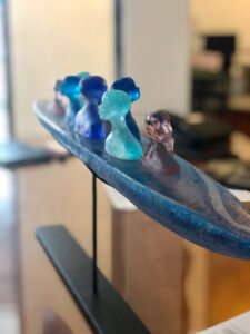 Gladys Sevillano Vidrio artístico Glass Artist Escultura en Vidrio