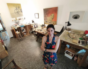 GRISEL PEREYRA SILVERGLASS Glass Artist Open Studio Montevideo
