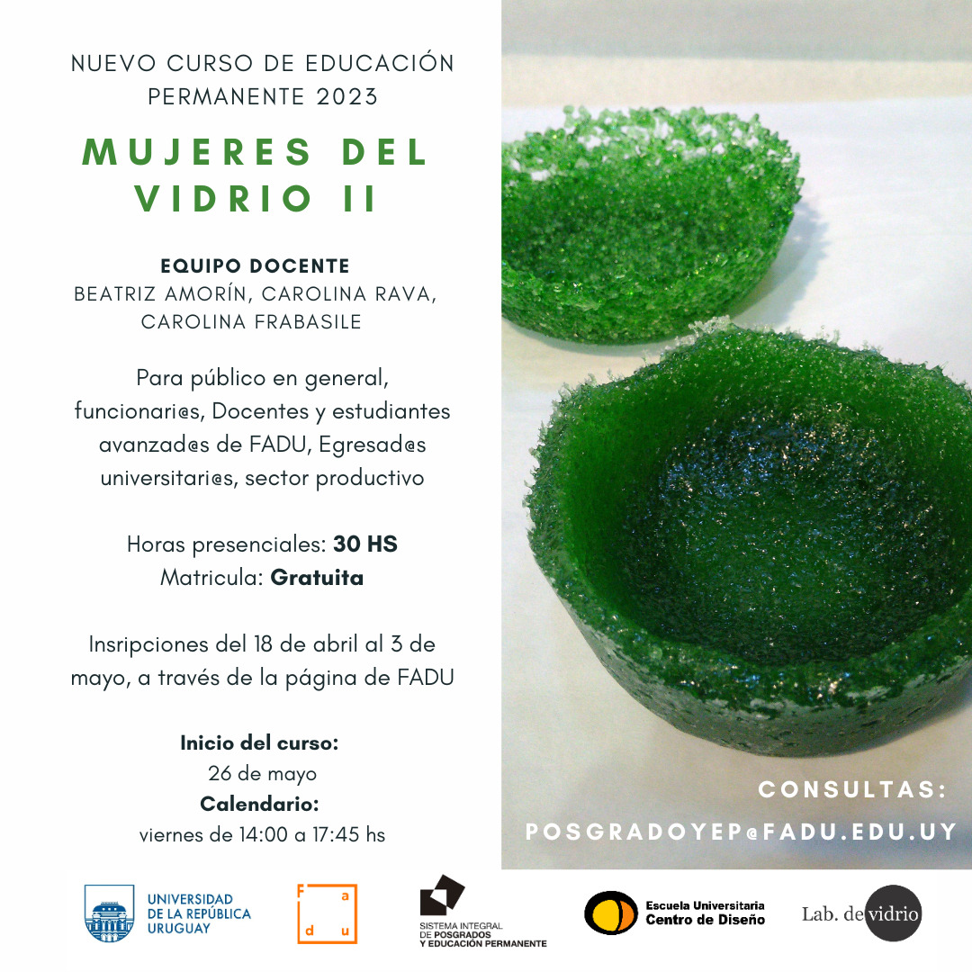 Curso de Vidrio en Uruguay