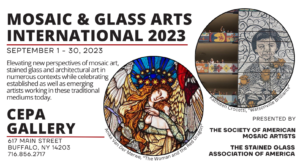Mosaic and Glass Arts International 2023