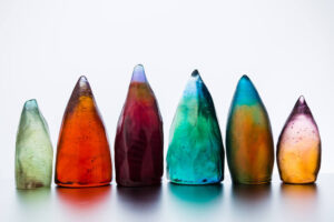 Eri Maeda Verre Glass art Objetos con Vidrio