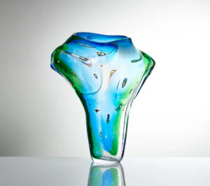 Sam Hernan Glass Artist Blown glass