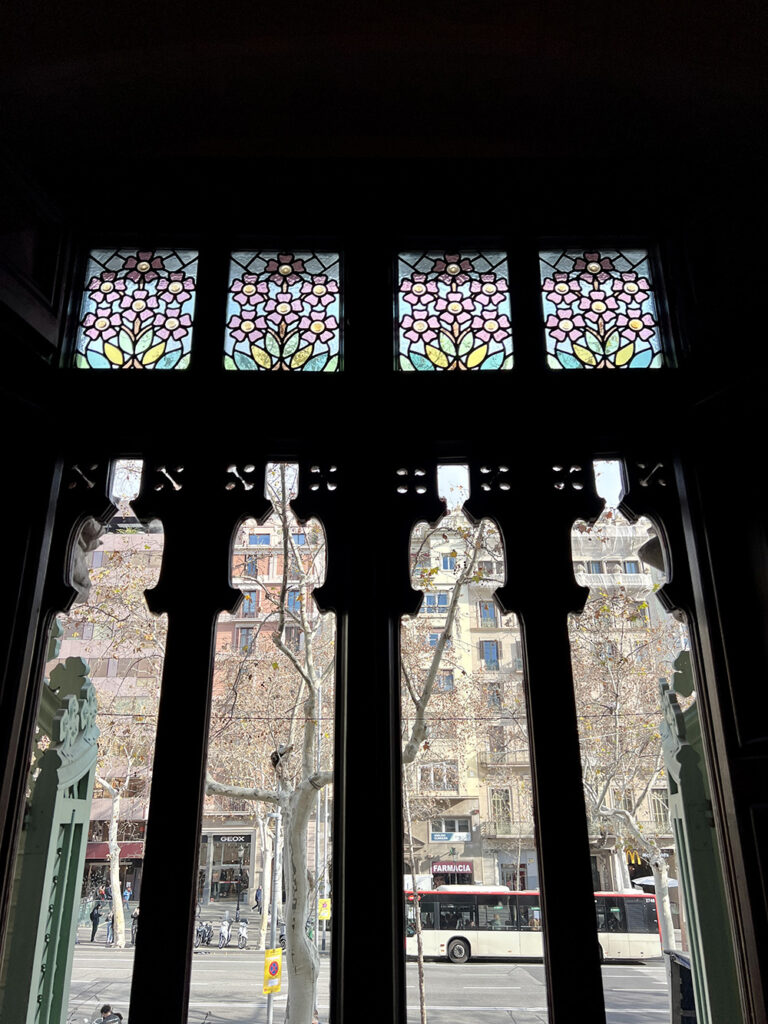 Casa Amatller Barcelona Vidrio antiguo