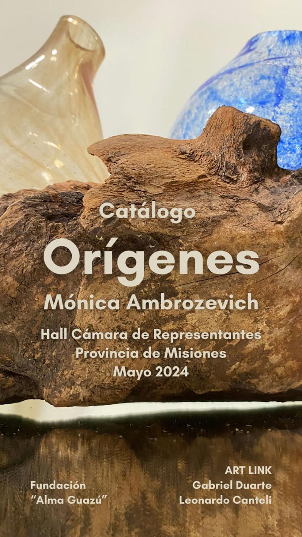 Mónica Ambrozevich Orígenes Misiones Muestra de vidrio artístico