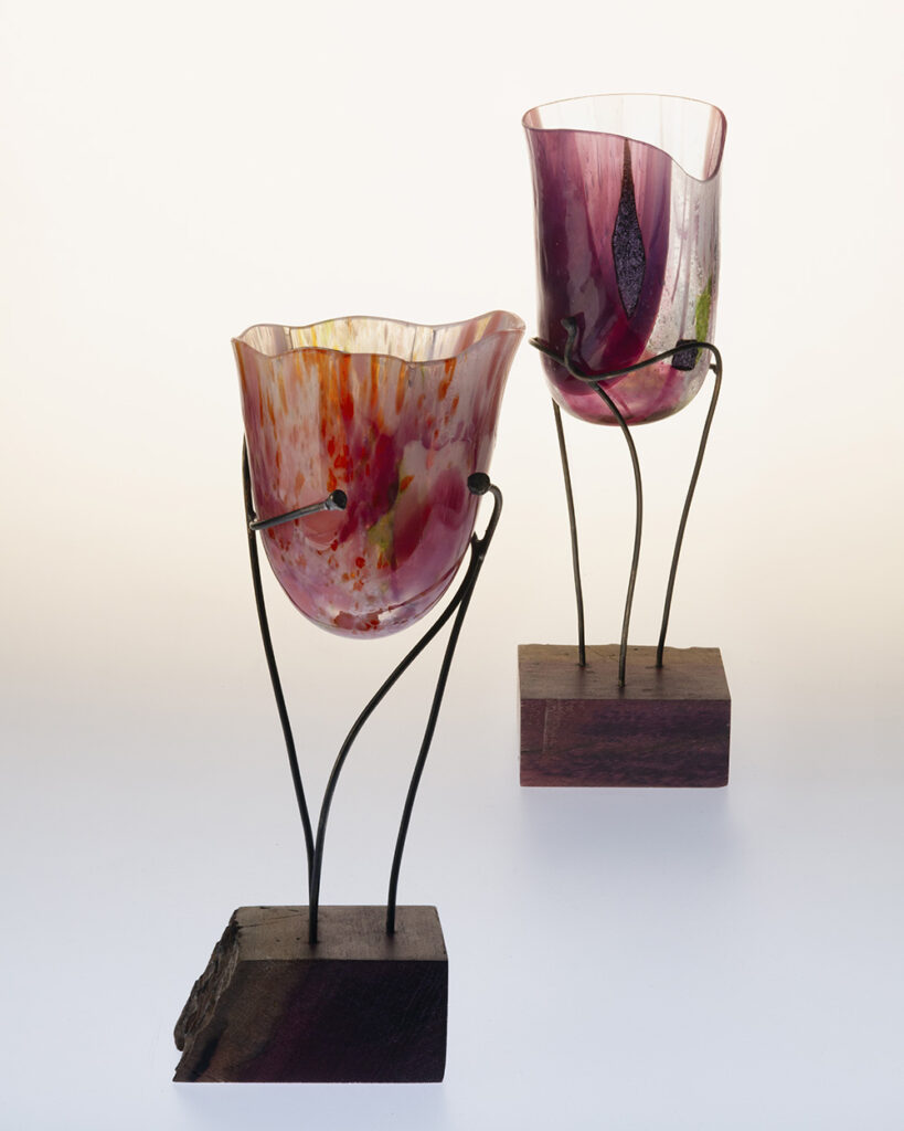 Susana Martín Glass artist Exposición de arte en Zaragoza Esculturas en vidrio