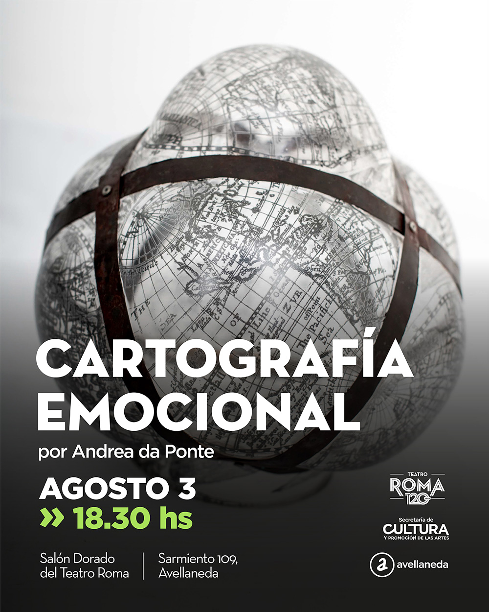 Cartografía Emocional Avellaneda, Buenos Aires Andrea da Ponte Exposición de vidrio artístico Curaduría de María Eugenia Diaz de Vivar