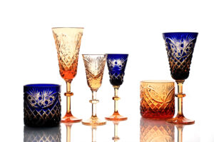 Gus-Crystal Fábrica de vidrio soplado en Rusia vidrio artesanal Objetos con Vidrio