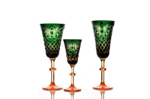 Gus-Crystal Fábrica de vidrio soplado en Rusia vidrio artesanal Objetos con Vidrio