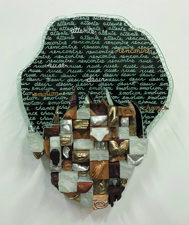 Steve Linn Dialogues de Verre Glass Art & Design Paris Biennale Internationale du Verre Contemporain Paris 2025 Orangerie du Jardin du Luxembourg exposición vidrio contemporáneo arte en vidrio París exposición de vidrio París 2025 creadores internacionales vidrio arte y diseño en vidrio Lettres de verre artistas vidrio contemporáneo exhibición vidrio internacional