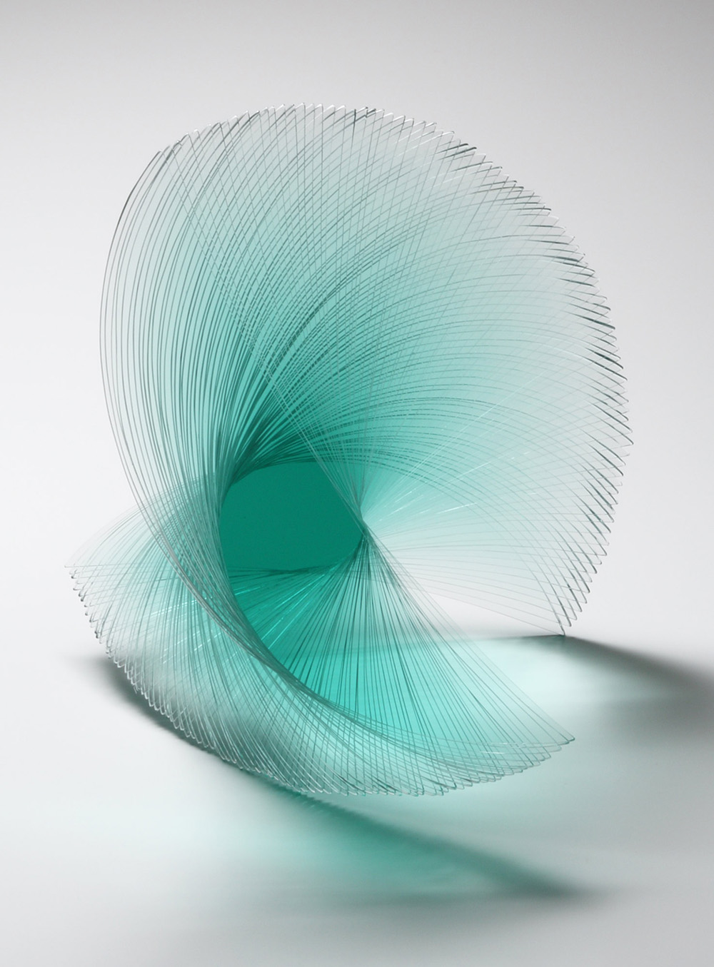 laminated glass sculpture niyoko ikuta glass