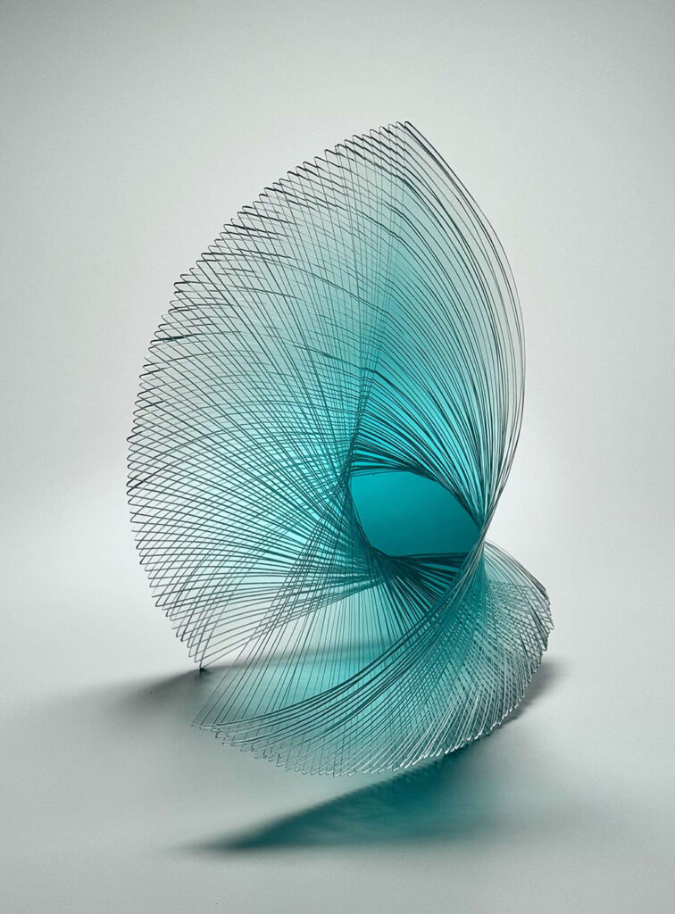 laminated glass sculpture niyoko ikuta glass