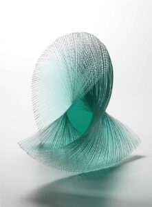 laminated glass sculpture niyoko ikuta glass