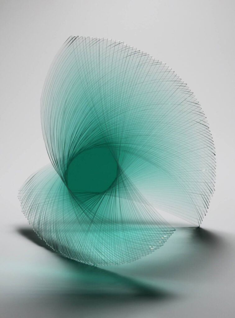 laminated glass sculpture niyoko ikuta glass