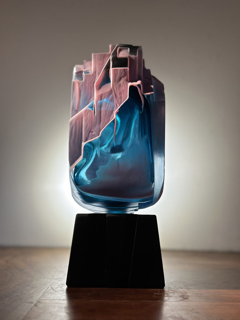 Xavier Lenormand Dialogues de Verre Glass Art & Design Paris Biennale Internationale du Verre Contemporain Paris 2025 Orangerie du Jardin du Luxembourg exposición vidrio contemporáneo arte en vidrio París exposición de vidrio París 2025 creadores internacionales vidrio arte y diseño en vidrio Lettres de verre artistas vidrio contemporáneo exhibición vidrio internacional