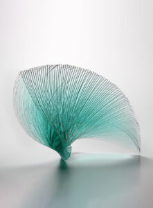 laminated glass sculpture niyoko ikuta glass