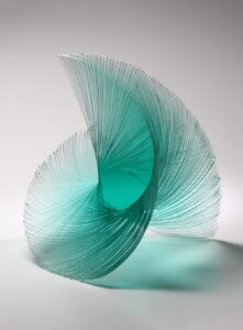 laminated glass sculpture niyoko ikuta glass