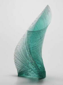 laminated glass sculpture niyoko ikuta glass