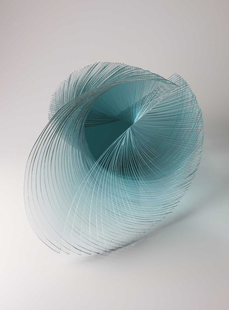laminated glass sculpture niyoko ikuta glass