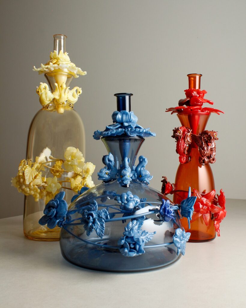 Charlie Larouche-Potvin Souffleur de verre-Glassblower Objetos con Vidrio