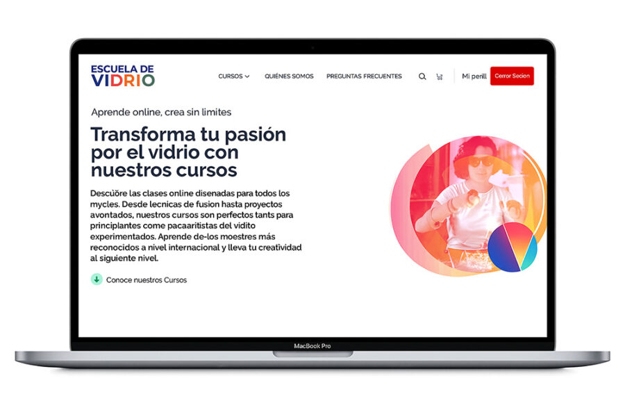 Escuela de Vidrio Online Clases Workshops
