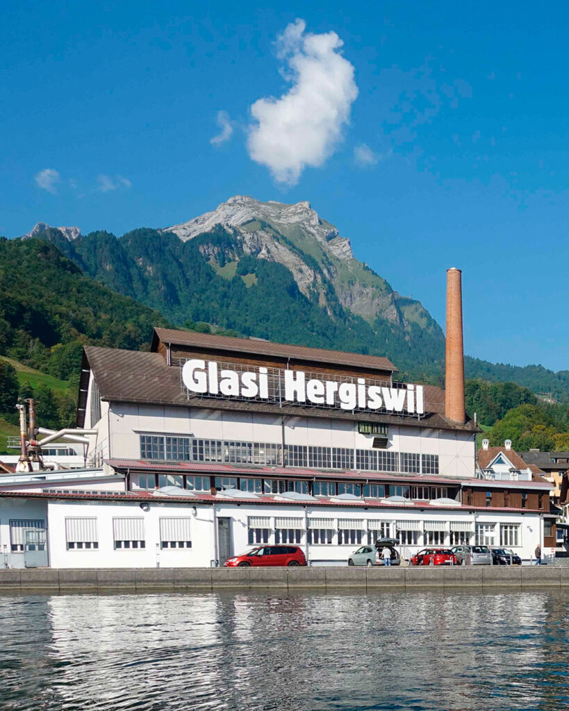 Glasi Hergiswil Roberto Niederer Vidrio soplado Suiza Blown glass