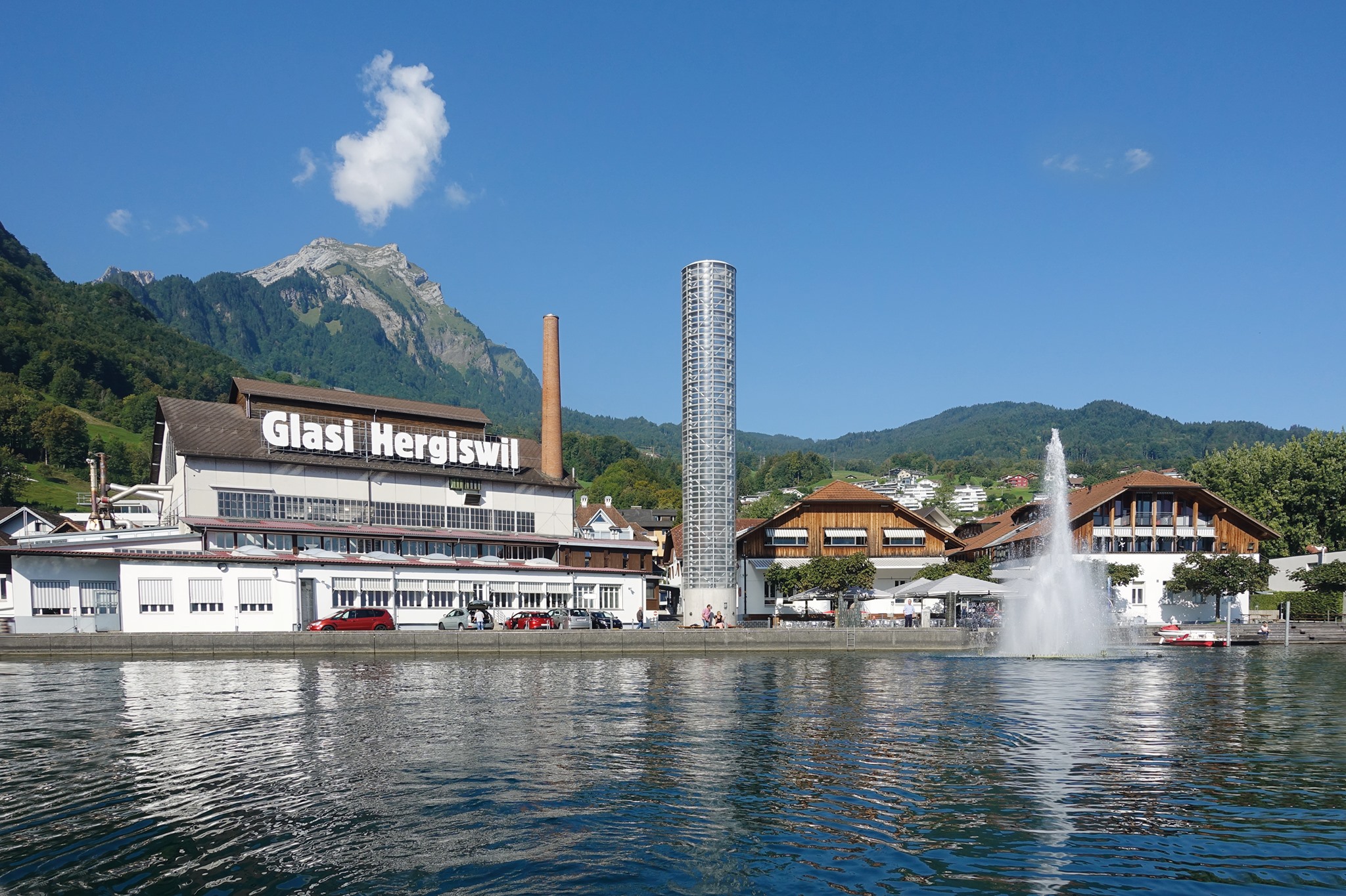 Glasi Hergiswil Roberto Niederer Vidrio soplado Suiza Blown glass