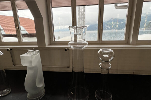 Glasi Hergiswil Roberto Niederer Vidrio soplado Suiza Blown glass