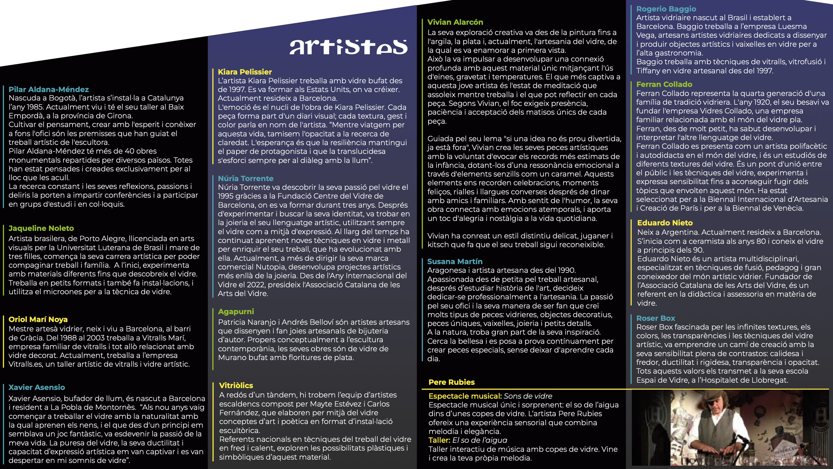 XIII Jornades Arts del Vidre 2025 – Escaldes-Engordany - Andorra