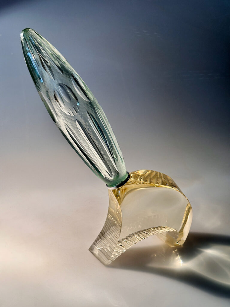 Rocket Cat (2025) Salon du Verre Contemporain Paris14 Glass Art & Design Paris Objetos con Vidrio