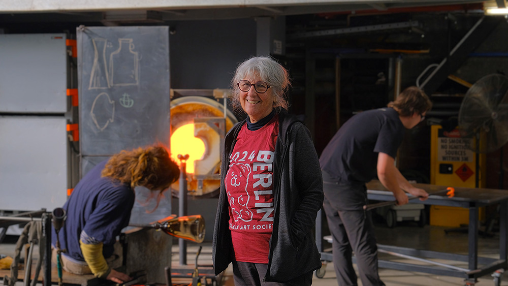 Silvia Levenson Fellowship Canberra GLASS Meeting Glass artist Objetos con Vidrio