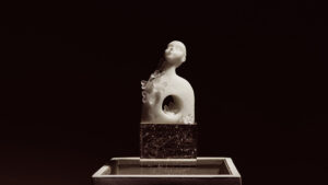 Gladys Sevillano Glass Artist Casting glass Artista en vidrio Escultura