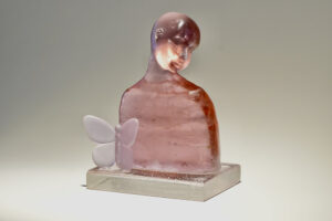 Gladys Sevillano Glass Artist Casting glass Artista en vidrio Escultura