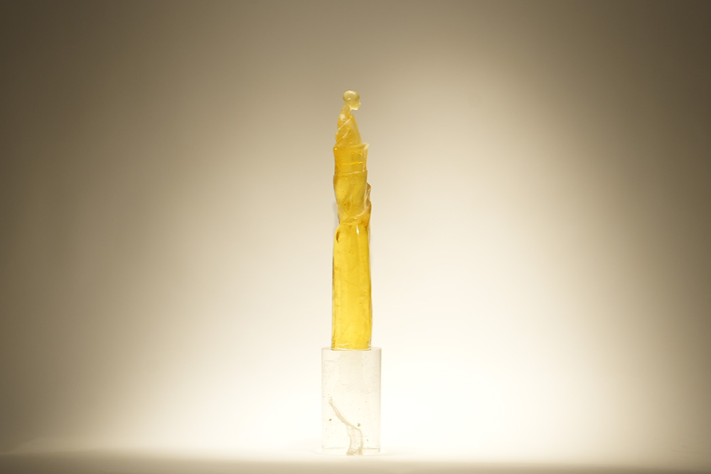 Gladys Sevillano Glass Artist Casting glass Artista en vidrio Escultura