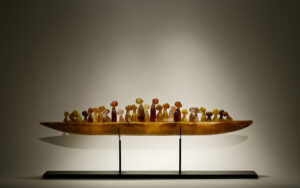 Gladys Sevillano Glass Artist Casting glass Artista en vidrio Escultura