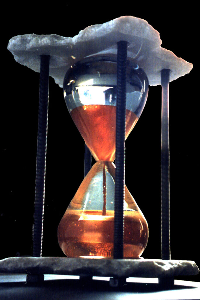 reloj Ciclo de Conferencias sobre Vidrio Contemporáneo en Massana GLASS ARTISTS ACAV Maribel Navarro Javier Blanco