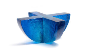 Di Tocker Glass Glass Artist Casting glass Escultura en Vidrio