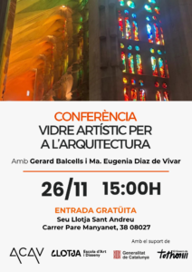 Vidrio artístico en arquitectura