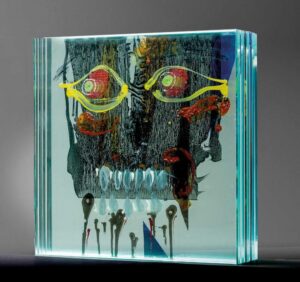 Vladimír Kopecký Master glass artist Vidrio checo arte en vidrio Objetos con Vidrio