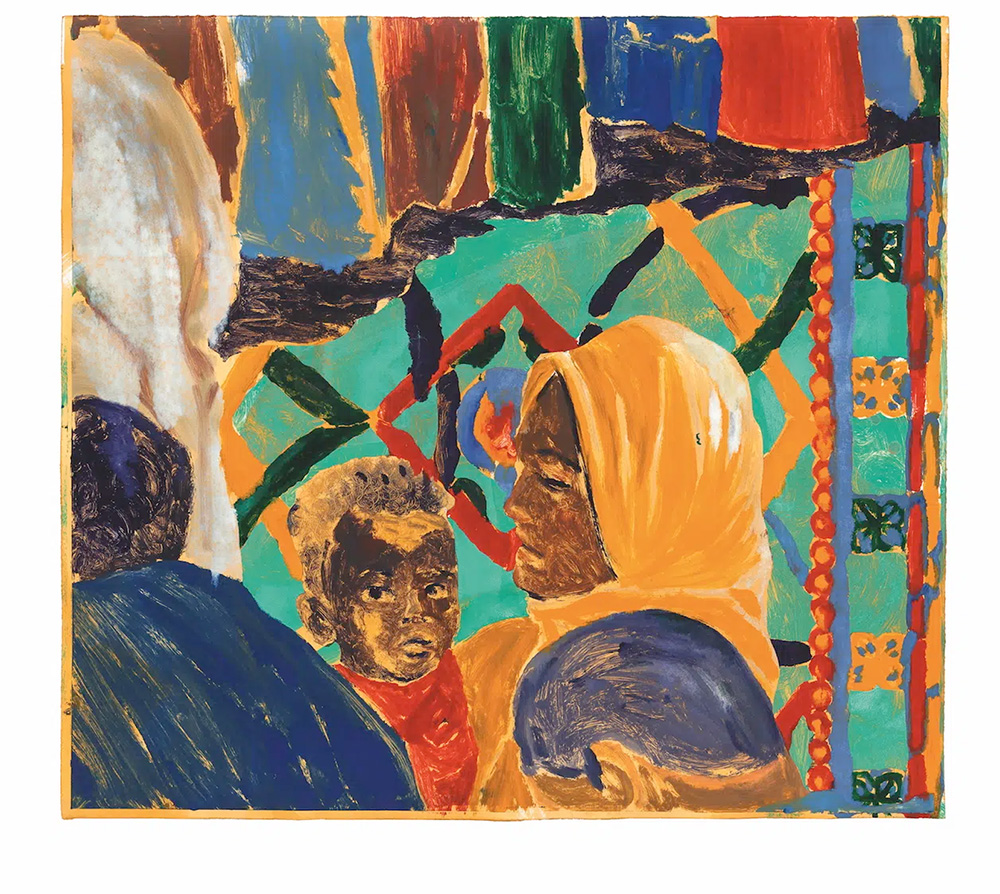 Vidrieras contemporáneas de Notre-Dame de París en el marco del debate sobre la restauración patrimonial tras el incendio y la intervención de la artista Claire Tabouret. (Foto: © Caleb Marshall, 2025)