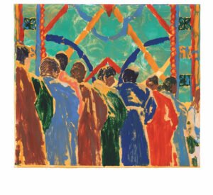 Vidrieras contemporáneas de Notre-Dame de París en el marco del debate sobre la restauración patrimonial tras el incendio y la intervención de la artista Claire Tabouret. (Foto: © Caleb Marshall, 2025)